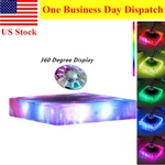 Magnetic Levitating Ufo Light Led Night Lamp Rotating Floating Creative Gift. Fixed Price $55.00.