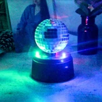 Mirror Disco Ball Silver Glitter For Dj Dance Party Home Parties New. Fixed Price $29.95.