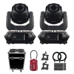 Jmaz Lighting Aero Spot 60 Led Dmx Moving Head Lights Pair W Road Case. Fixed Price $2667.40.