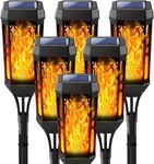 6X Solar Flame Lights Led Flickering Outdoor Garden Pathway Landscape Torch Lamp. Fixed Price $20.99.