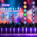 350W 6 Led Strip Retro Lights Cob Stage Rgb Outdoor Wedding Party Show. Fixed Price $169.99.