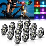 Wireless Led Strobe Lights With Remote, 8 Colors Usb Charging For Car Motorcycle. Fixed Price $28.70.