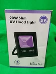 Laluce Natz 20W Slim Uv Flood IP65 In/outdoor Dj Blacklight Tested/works. Fixed Price $19.99.