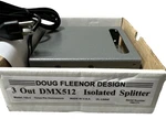 Doug Fleenor Design Model 123 DMX512 Isolated Splitter /amplifier , New. Fixed Price $179.99.