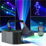 Dj Laser Party Lights, 3D Animation Rgb Lazer Stage Lighting, DMX512 Music Sound. Fixed Price $149.99.