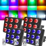 180W Rgbw Led Square Par Lights W/remote Stage Effect Disco Dj Dmx Bar. Fixed Price $102.29.