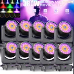 10PCS Zoom 19 Led Rgbw Moving Head Stage Dmx Beam Wash Dj Disco Lighting. Fixed Price $130.99.