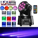 105W 7 Led Rgbw Moving Head Lights Beam Wash Stage Lighting Dj Party Disco Show. Fixed Price $55.99.