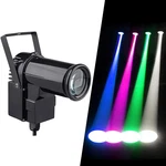 12W Rgbw Disco Ball Mirror Light, Pinpoint Spotlight L.... Fixed Price $41.00.