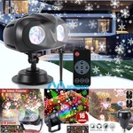 Christmas Projector Laser Lights, Hd Dynamic Snowflake Snowfall Landscape. Fixed Price $17.99.