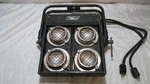 Tmb Procan 4-LITE Audience Blinder Way Mole Black W/ 2 Circuit Edison Wired. Fixed Price $99.99.