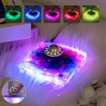 Led Magnetic Levitating Ufo Lights Floating Rotating Decoration Creative Gift. Fixed Price $58.99.