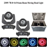 BE230W 7R Sharpy Beam Moving Head 8+16 Prism Dj Stage 2PCS Flight Case. Fixed Price $1100.00.