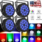 4X 200W Stage Rgbw 18LED Strobe Beam DMX512 Dj Disco Party Lights Show. Fixed Price $208.99.