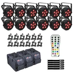 Chauvet Dj Slimpar T6BT Ils Dmx Rgb Compact Wash Light Built-in Bluetooth.... Fixed Price $1441.40.