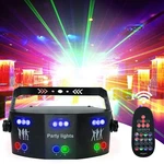 Amki Dj Disco Lights, 15 Eyes Rgb Party Stage By DMX512 Control,.... Fixed Price $78.20.