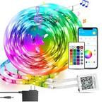 100FT Led Strip Lights, Smart With App Remote Control, Rgb For. Fixed Price $11.27.