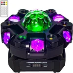 Moving Head Dj Light Rgbw 120W Color-changing Glowing Magic Ball, Red Green Star. Fixed Price $173.99.