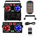 Rgb Led Laser Stage Light Dj Disco Party Club Sound Activated Remote Dmx. Fixed Price $69.99.