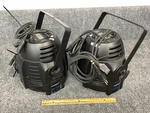 Lot Of Betopper LC200W-H Rgb Led Light Fixtures W/ Power Cords. Fixed Price $119.99.