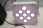 Gigertop Tiptop TP-B0918A Battery Powered 9X18W 6IN1 Color Mixing Stage Light. Fixed Price $200.00.