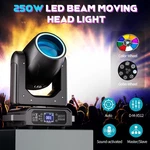 250W Led Rotation 18PRISM Moving Head Dmx Gobo Beam Stage Spot Lighting. Fixed Price $152.71.