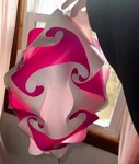 Magic Lighting Changing Accent Lamp W/ Remote, Slide Switch, Multicolor. Fixed Price $35.00.
