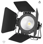 Betopper White Stage Par Lights W/barndoor Professional 100W Cob Spotlight. Fixed Price $69.99.
