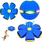 Magic Transforming Bouncing Ball Toy With 6 Led Lights Kids & Pets, Blue. Fixed Price $13.99.