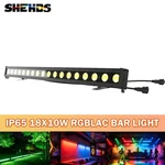 Shehds IP65 18X10W Rgblac Led Wall Wash Bar Light DMX512 Party Disco Dj. Fixed Price $152.00.