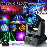 150W Led Moving Head Lights 18PRISM Rgbw Gobo Beam Stage Spot Dj Disco Dmx. Fixed Price $99.99.