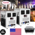 2X Cold Spark Machine 700W Stage Effect Dmx Firework Dj Event Party Wedding&case. Fixed Price $349.98.