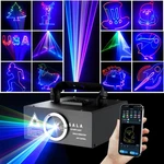 Sala Lm 004 Dj Laser Light Projector - App Control 3D Animation. Fixed Price $209.99.