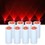 Rockville 8 Pack Mini Halo White Dj Wash Lights+bag, Wireless Dmx/rechargeable. Fixed Price $549.95.