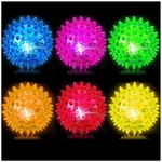 Bouncy Light Up Ball For Kids - Led Flashing Spiky Sensory Toys With.... Fixed Price $20.26.