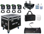 4) American Dj Focus Spot 5Z Led Dmx Moving Head Lights+case+control+fogger. Fixed Price $7849.65.