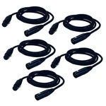 Adj 15FT 3-PIN Dmx Cables Pack. Fixed Price $79.95.