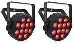 (2) Chauvet Dj Slimpar T12 Bt Ils Wireless Wash Up-lights W/ Bluetooth. Fixed Price $314.90.
