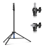 Neewer 13FT Air Cushioned Light Stand Heavy Duty Metal Photography Tripod. Fixed Price $84.09.