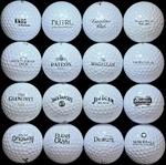 Liquor & Wine Logo Golf Balls. Fixed Price $12.95.