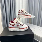 Amiri MA-1 Men's Sneakers White Red Leather Mesh Chunky Skate Shoes Fullsize. Fixed Price $365.00.