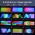 180W Rgbw Wall Wash Strobe Dmx Stage Disco Party Lighting Wedding. Fixed Price $483.99.