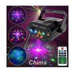 Chims Dj Laser Light Show Projector Red Green Blue With Led. Fixed Price $149.00.