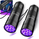 Black Uv Flashlight: Vansky 395NM 12 Led Pack, Deep. Fixed Price $14.41.