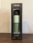 Camelbak Multibev Insulated Stainless Steel Water Bottle & Travel Cup Moss/mint. Fixed Price $35.00.