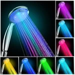 New 7 Led Colors Changing Shower Head Colorful Home Bathroom Water Glow Light. Fixed Price $7.88.