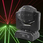 Rgbw Led Laser Moving Head Stage Dmx Dj Disco Party Effect Lighting Usa. Fixed Price $128.85.