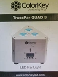 Colorkey Trusspar Quad 3 Led Light. Fixed Price $65.00.