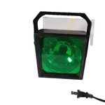 Lite F/x Psycho Strobe Light W/ Green Filter And Plug In Cord Halloween Works. Fixed Price $15.00.