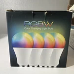4PCS E26 Rgbw Led Light Bulb Multicolor Changing Magic Lamp W/remote Control. Fixed Price $13.99.